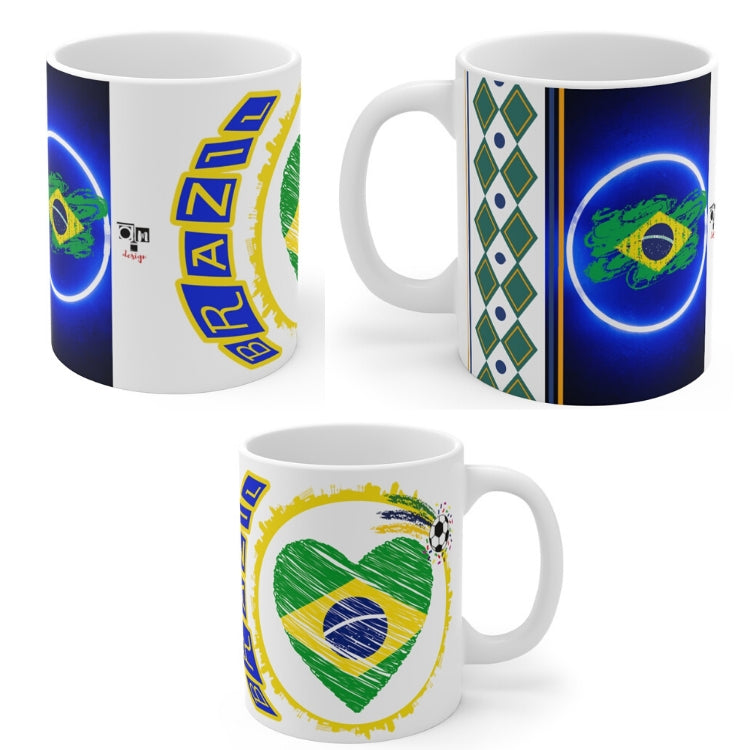 ספל ברזיל - ספל מעוצב כדורגל ברזיל