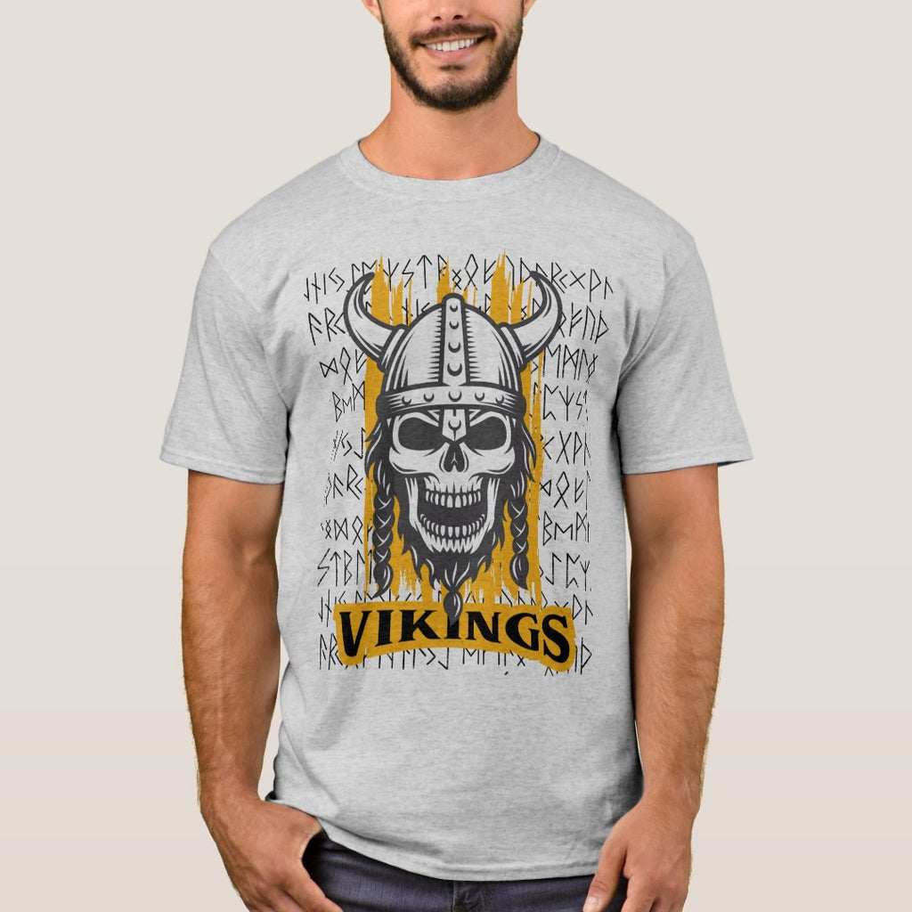 חולצת שלד Vikings
