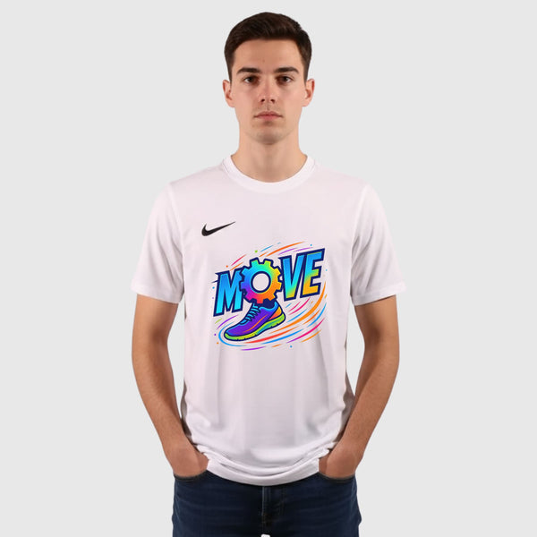 חולצת ספורט לגבר NIKE MOVE דגם נעל ריצה