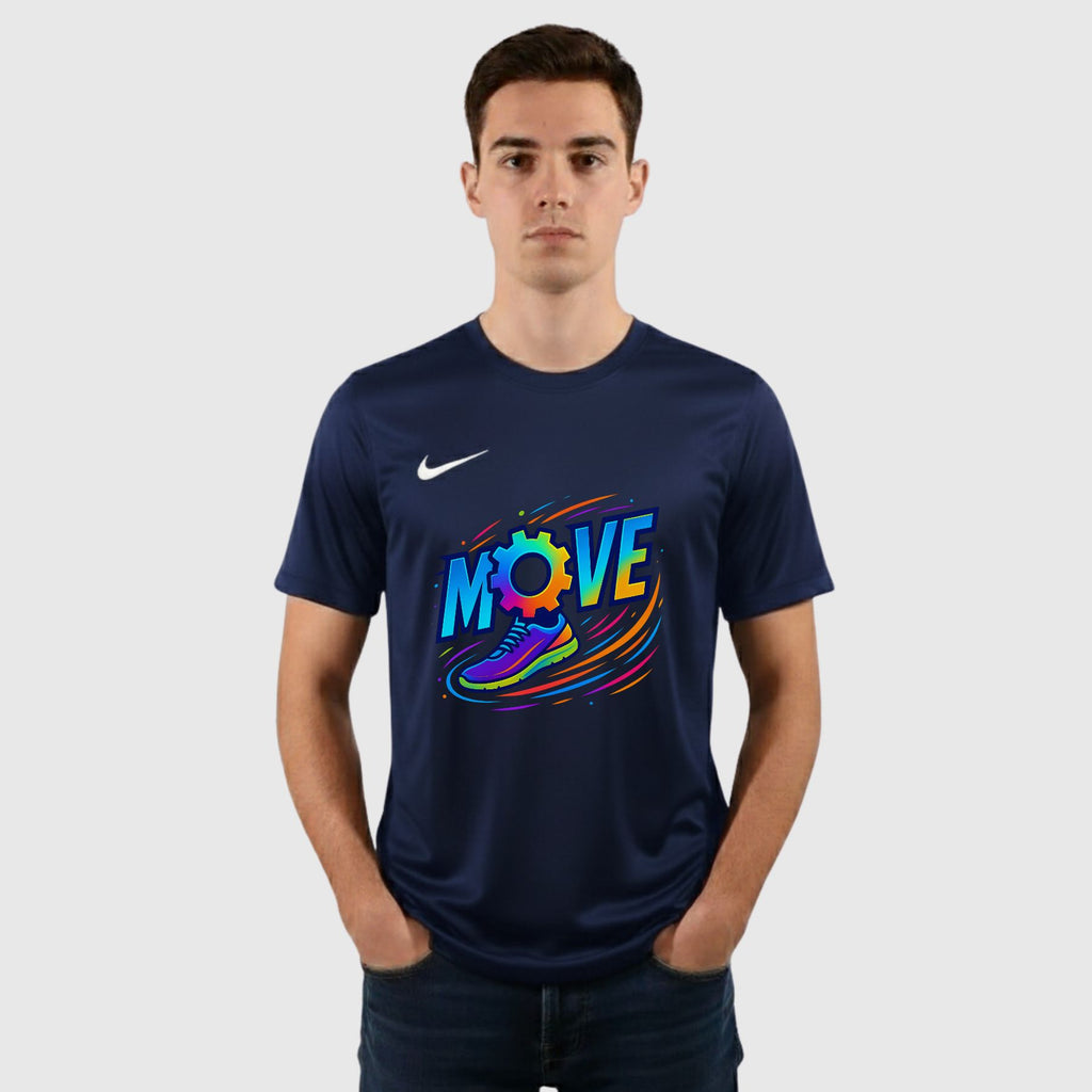 חולצת ספורט לגבר NIKE MOVE דגם נעל ריצה