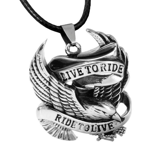 שרשרת אופנוען LIVE TO RIDE