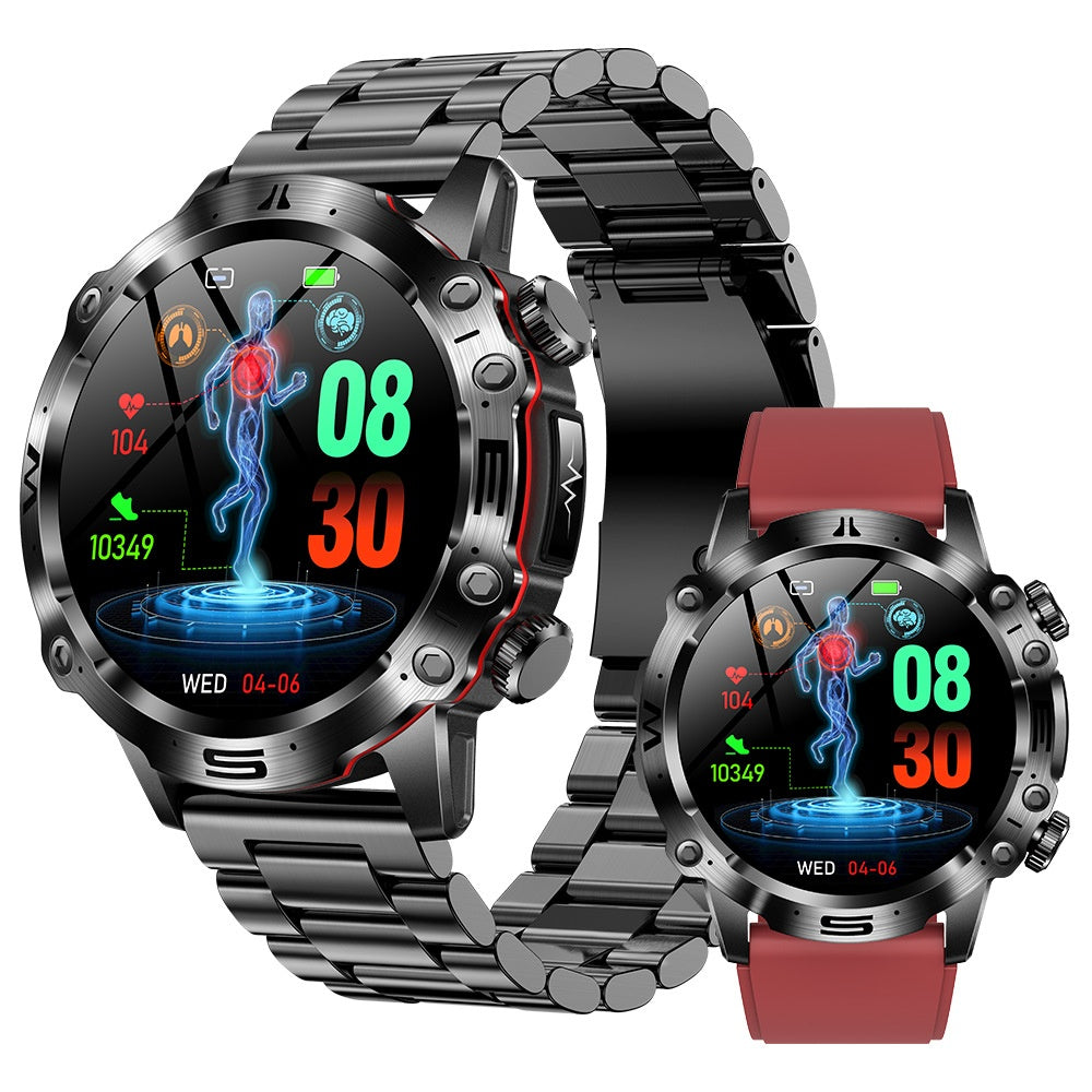 שעון ספורט חכם עם ECG, Bluetooth ומסך מגע AMOLED