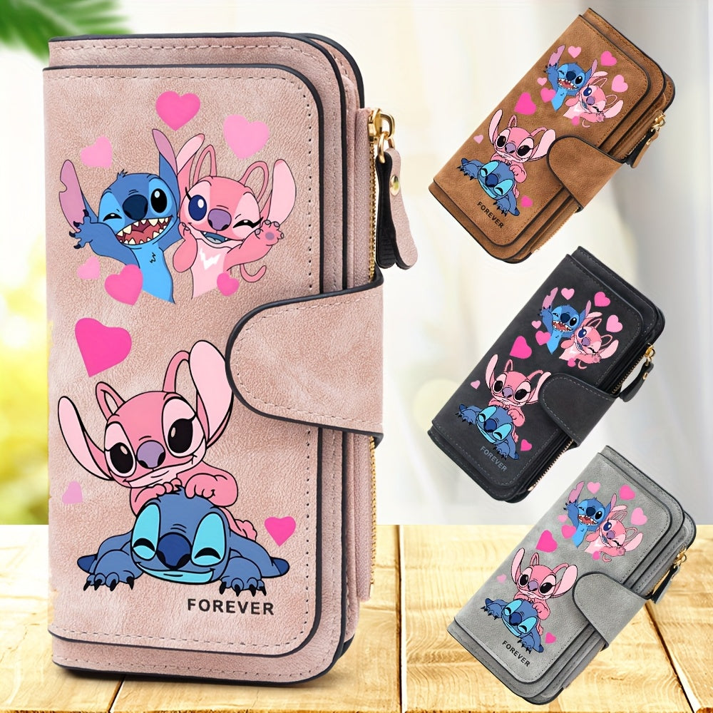 stitch design women wallet multi compartment