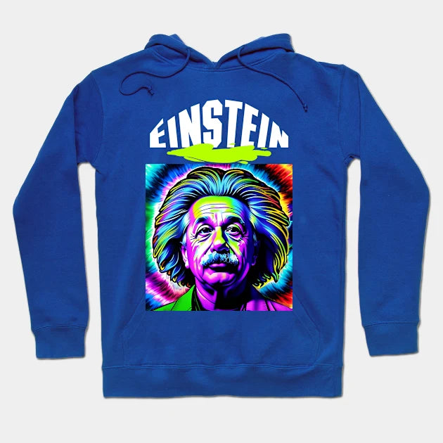 סווטשירט Einstein דגם צבעי ניאון