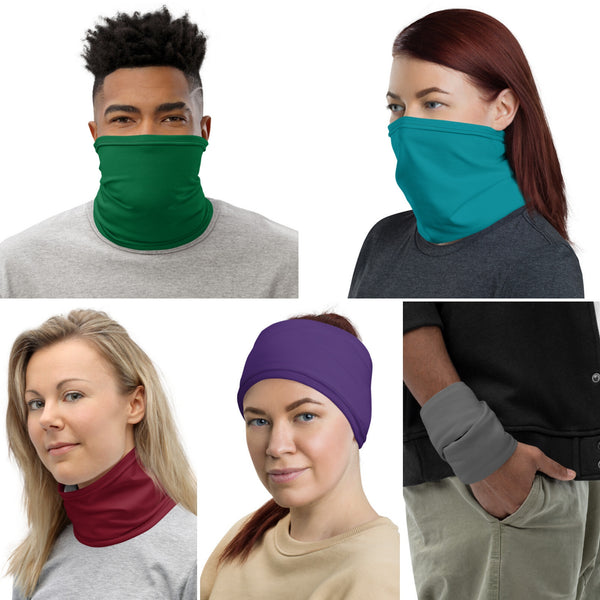 4 אפשרויות במוצר 1 - מסכת פנים - חם צוואר - בנדנה  - צמיד בד ליד - מבחר צבעים מסכה לפנים