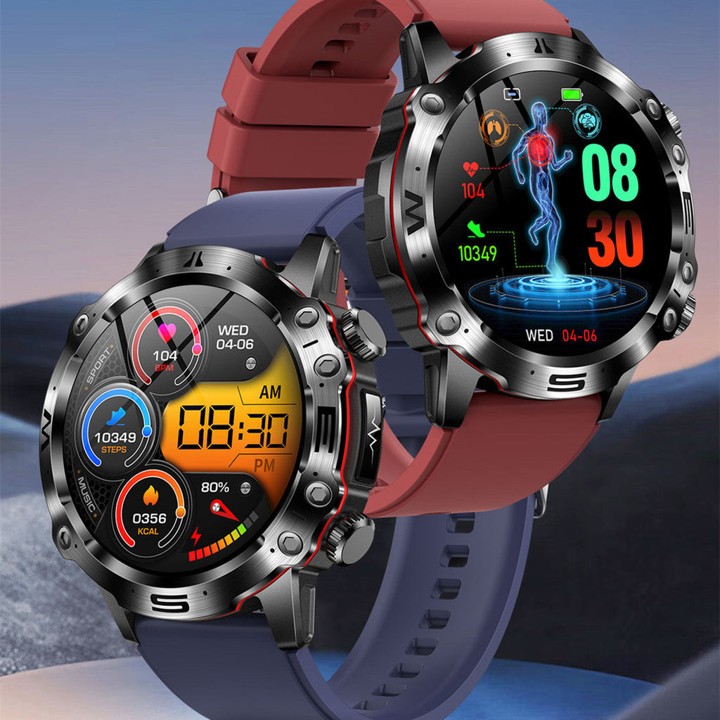 שעון ספורט חכם עם ECG, Bluetooth ומסך מגע AMOLED