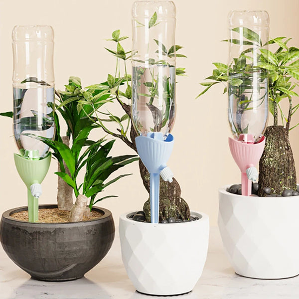 מתקן השקיה אוטומטי עם שליטה בקצב זרימה - פתרון חכם להשקיית צמחים בבית ובמשרד