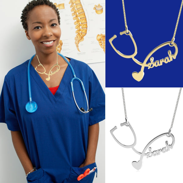 שרשרת שם סטטוסקופ רופא