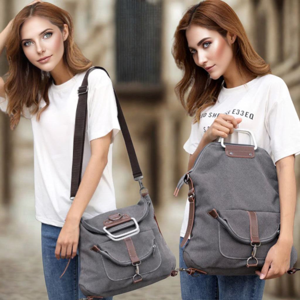 תיק לאישה מבד - תיק גב או כתף