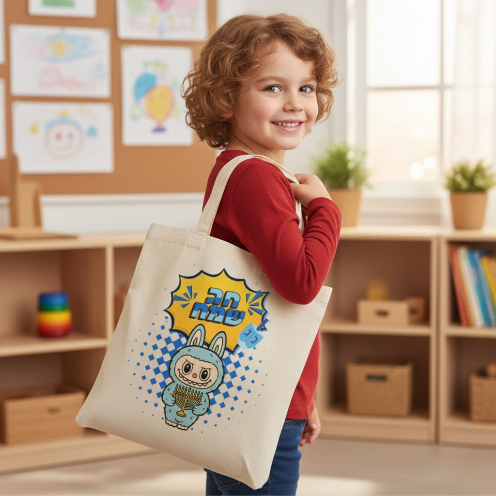 לבובו כחול חנוכה חג שמח חנוכייה דיגיטלי PNG