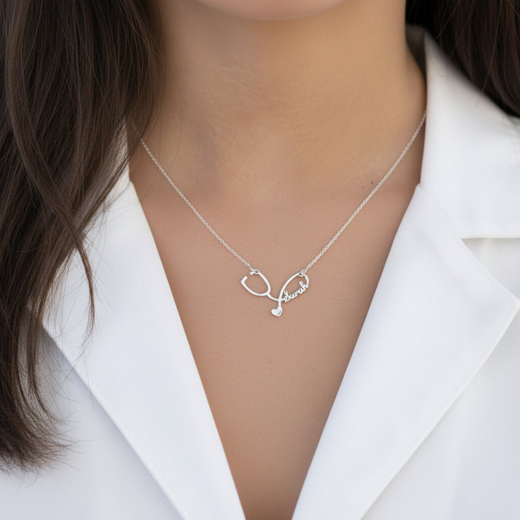 שרשרת שם סטטוסקופ רופא